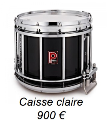 Pupitre Caisses Claires